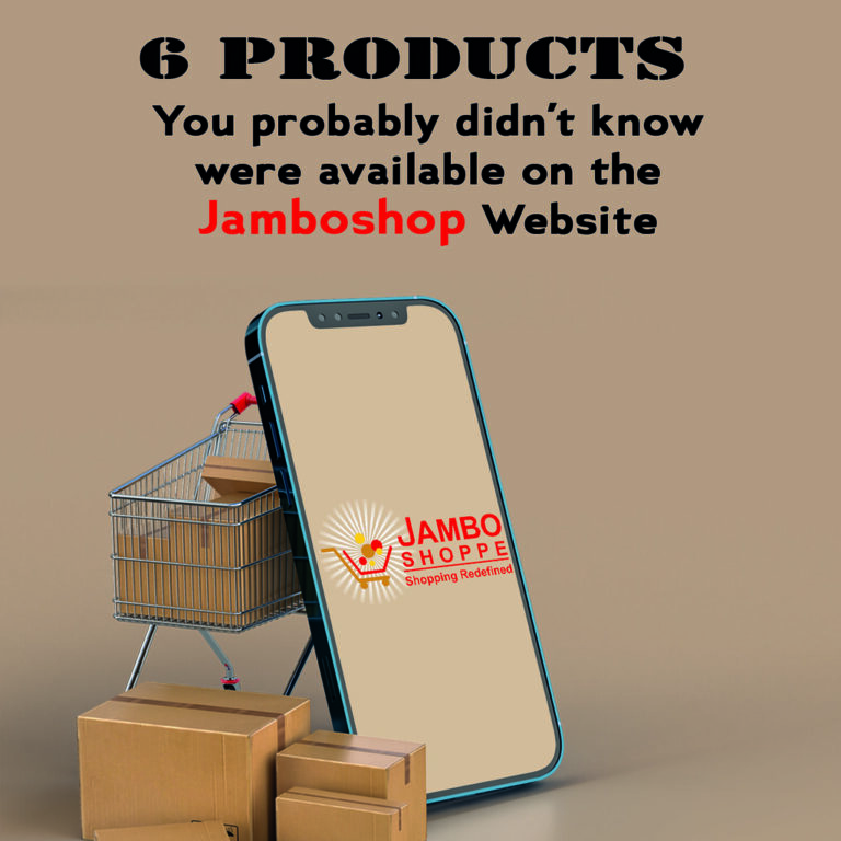 6 products you probably didn’t know were available on the Jamboshop website.
