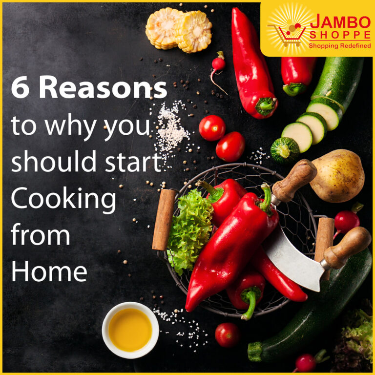6 Reasons to why you should start Cooking from Home