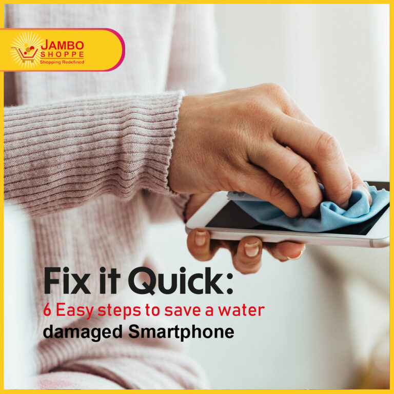 Fix it Quick: 6 Easy steps to save a water damaged Smartphone