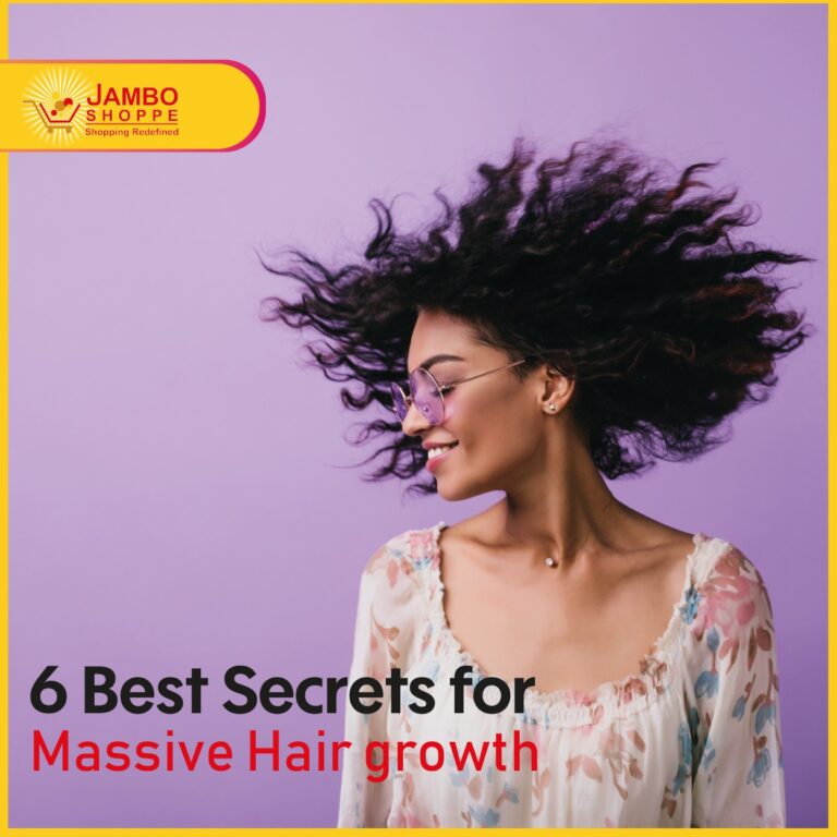 6 Best Secrets for Massive Hair growth -Jamboshop