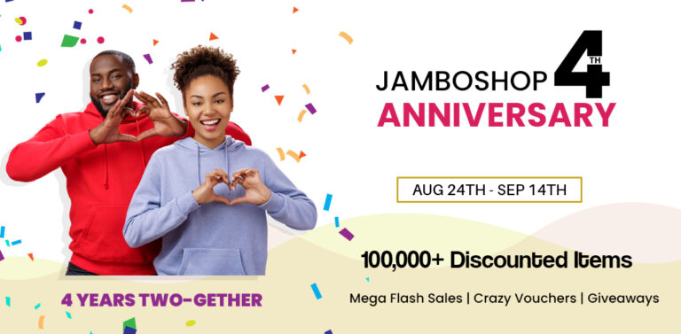 Jamboshop 4th Anniversary Sale: Celebrating Four Years ‘Two-gether’