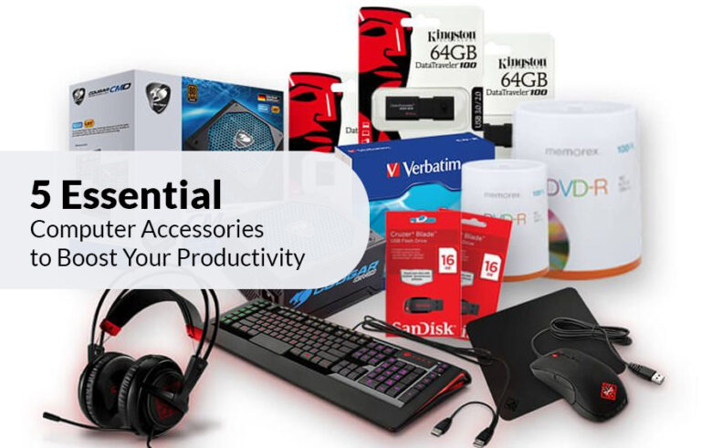 5 Essential Computer Accessories to Boost Your Productivity